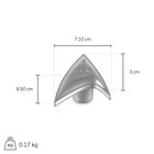 Collection Star Trek Bouton Starfleet Delta